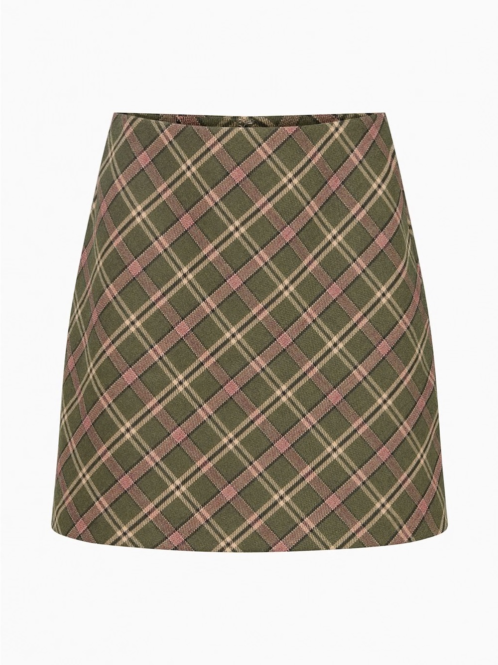 Aritzia Wilfred Classic Mini Skirt Plaid - Picture 1 of 11